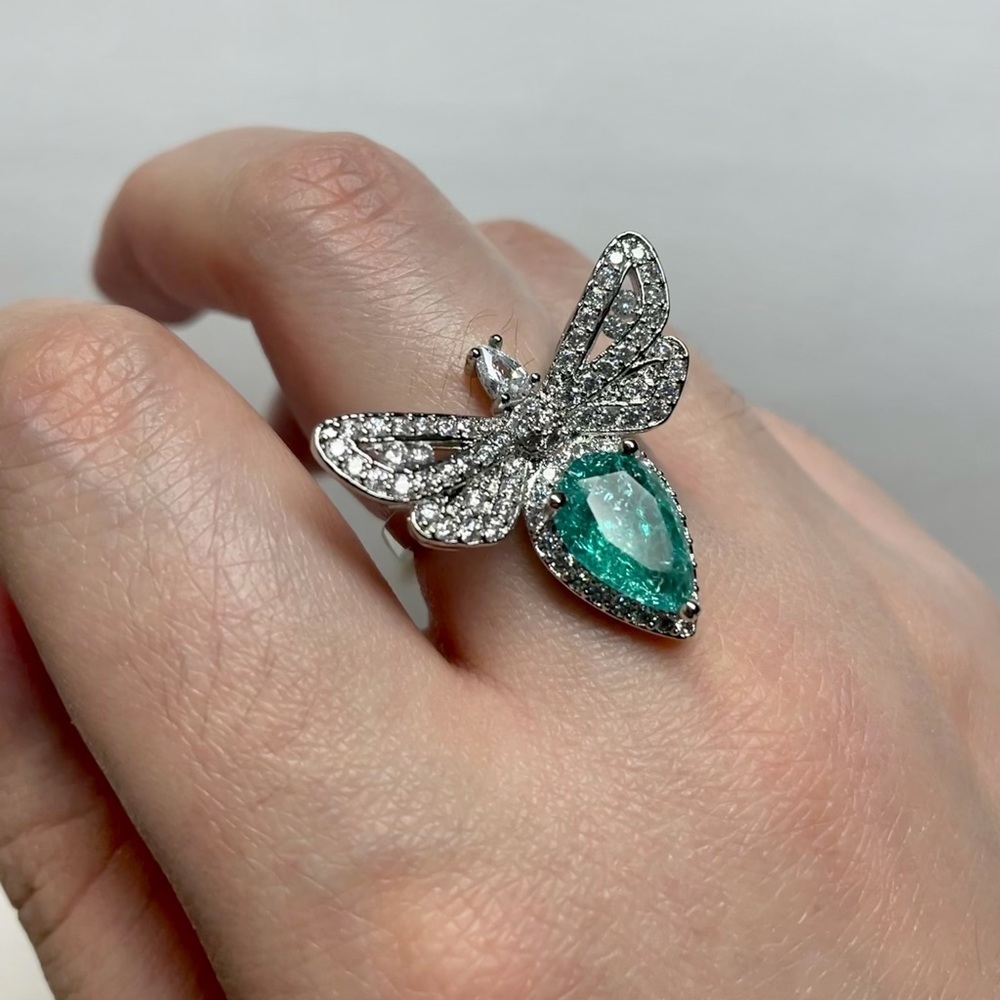 Dragonfly statement ring - Picture 3 of 14